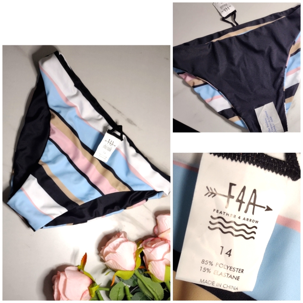 🍉3/$20 🆕 F4A Reversible swim bottoms